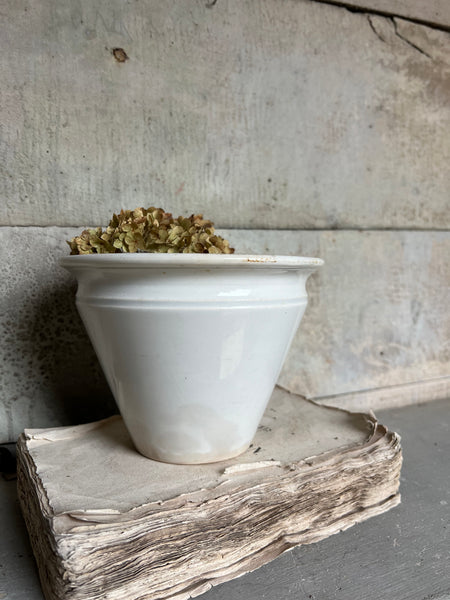Huge Conical French Antique Pot