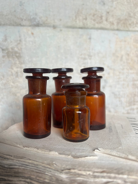 Sweet Collection of Apothecary Bottles
