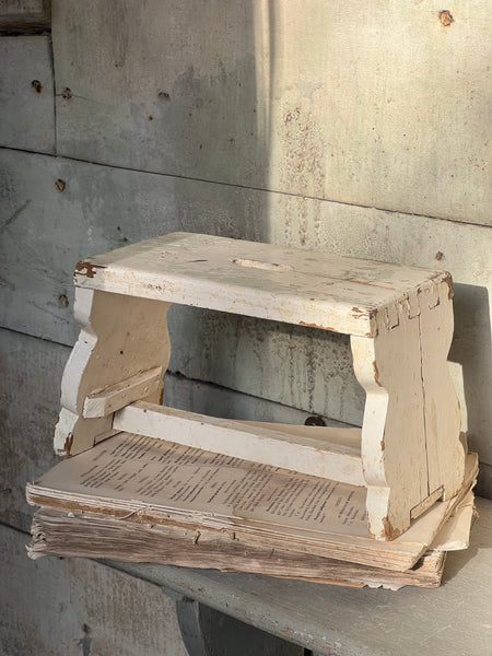 Mini Vintage French Stool