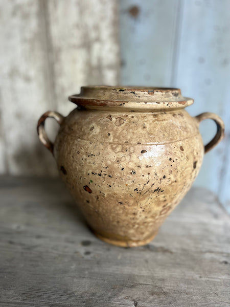 Rustic Handled French Confit Jar