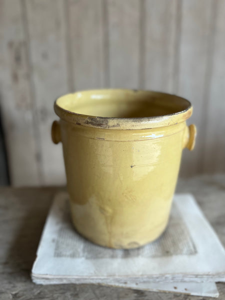 Large Vintage French Preserves Jar