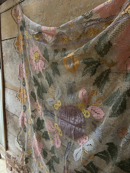 Vintage French Tablecloth