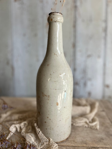 French Stoneware Bottle