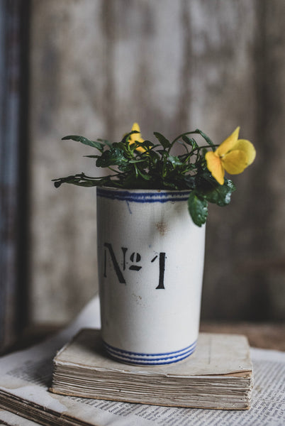 Vintage French Archer Mug