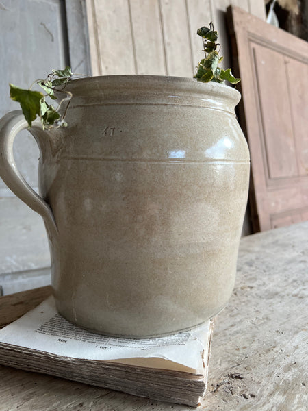 French Handled Confit Jar Medium