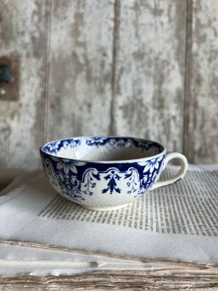 Sweet Floral Transferware Cup