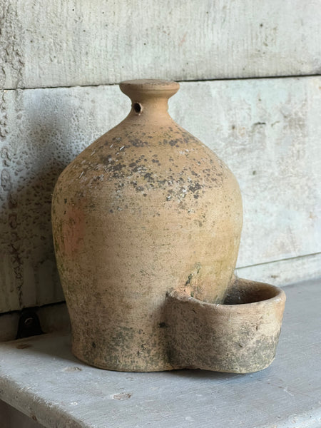Vintage Earthenware Feeder