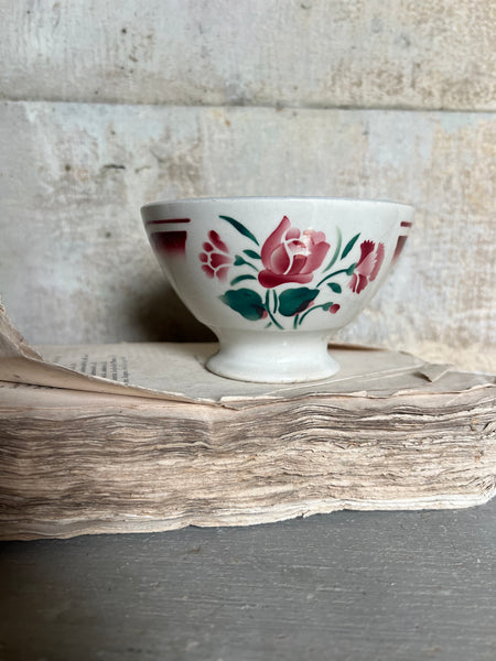 French Transferware Cafe au Lait bowl