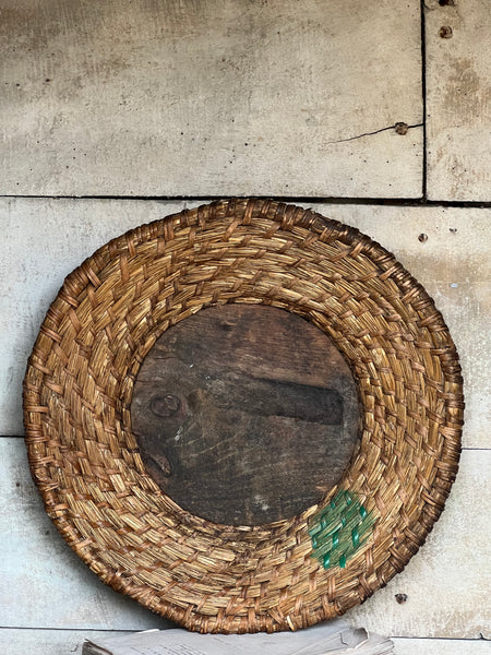 Rustic Wicker Dish