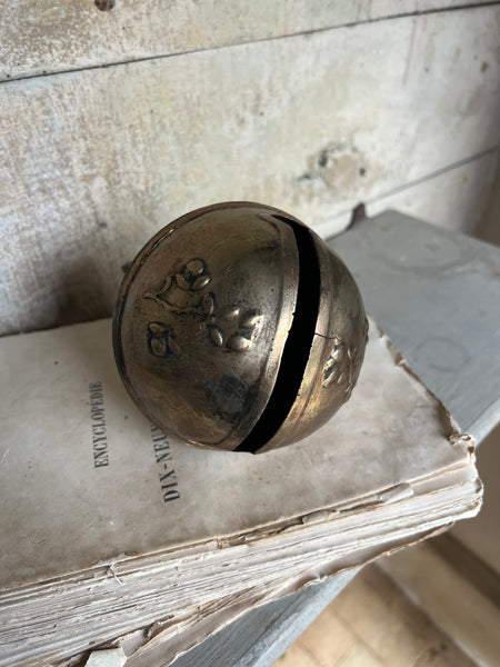 Large Antique 18th Century Dubois Au Puy Floral Bell