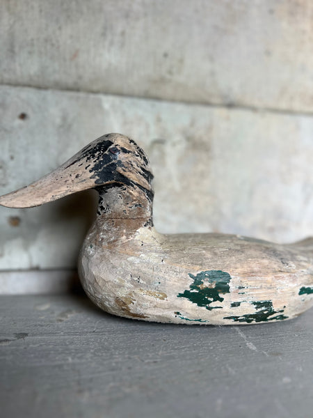 Vintage French Decoy Duck