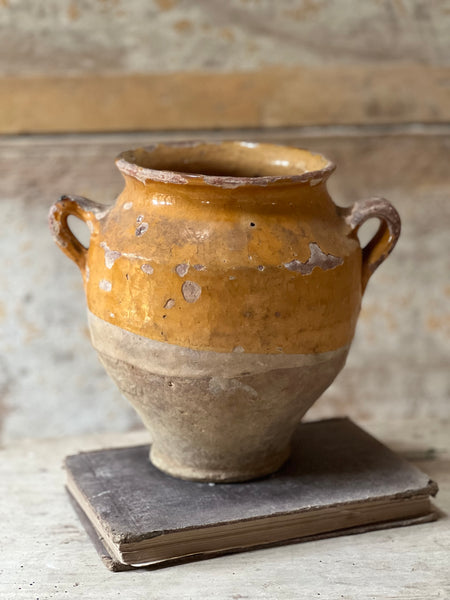Antique French Confit Jar Small