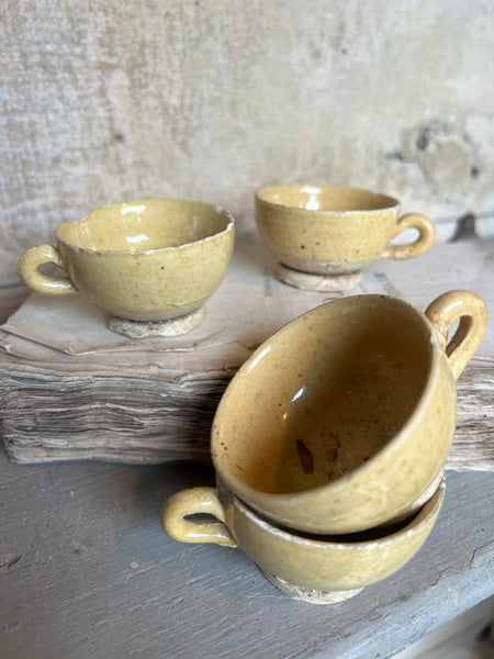 Rustic French Vintage Cups