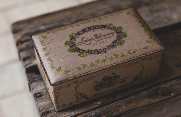Vintage Louis Sherry Violette Vintage Sweet Tin