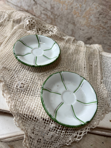 Pair of Mini French Plates