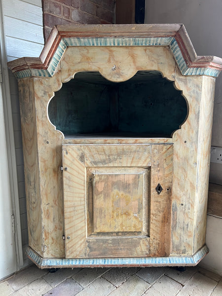 Antique Swedish Corner Unit