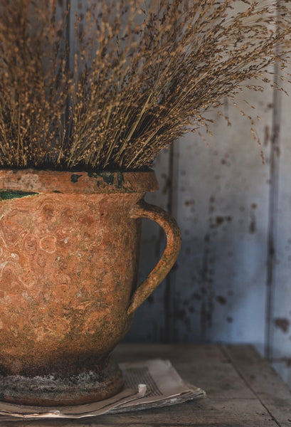 Antique Handled Preserves Pot
