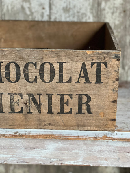 Vintage Chocolat Menier Crate