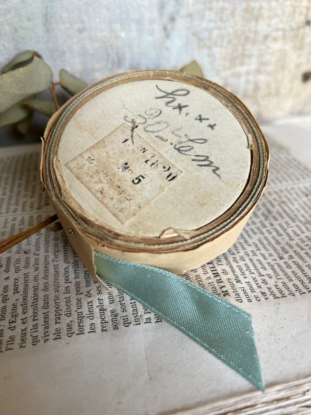 Beautiful French Ribbon (Aqua Blue)