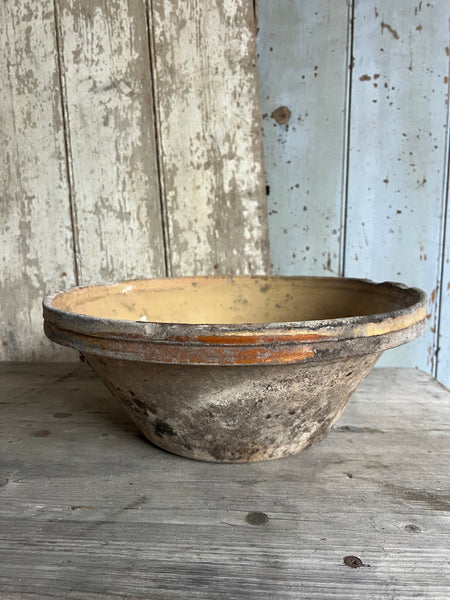 French Earthenware Mixing Bowl