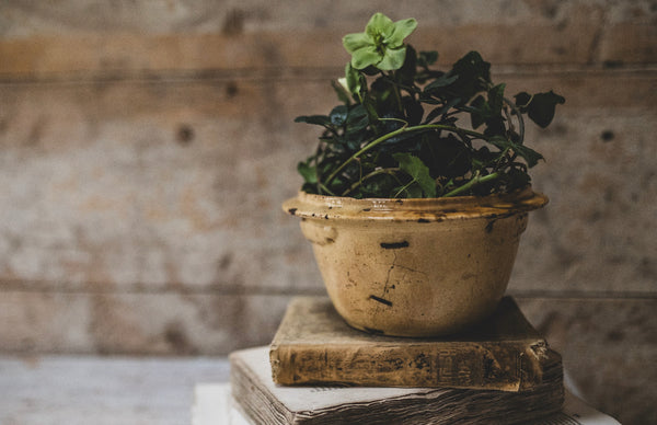 Vintage French Stapled Bowl