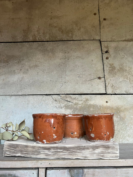 Small Vintage French Faiselle Cheese Moulds