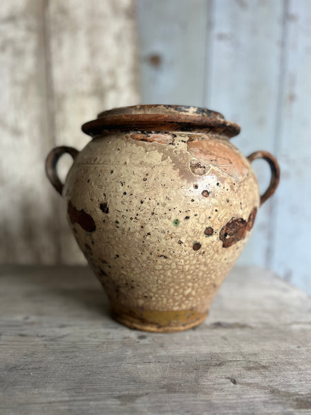 Rustic Handled French Confit Jar