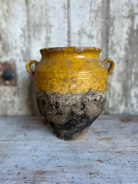 Antique French Confit Jar Large