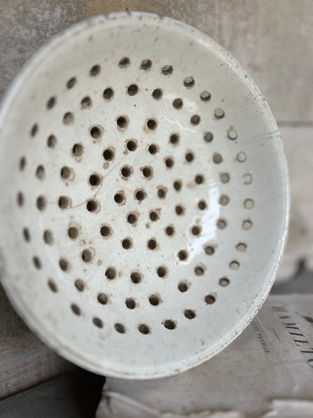 Stunning Antique French Berry Bowl