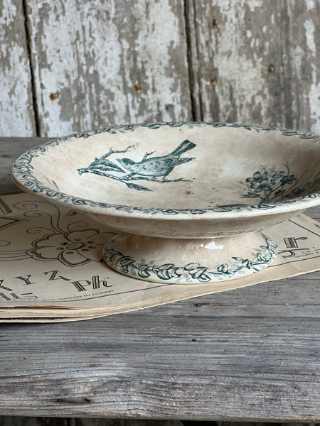 Crazed French Raised Dish