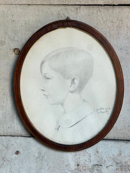 1916 Framed Portrait
