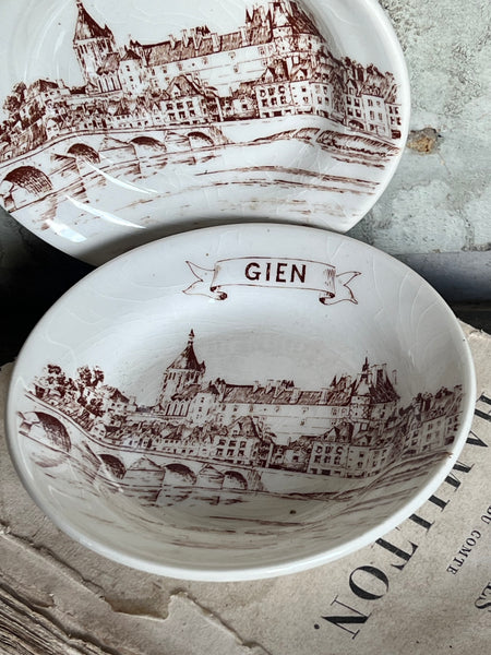 Vintage Gien Mini Plates