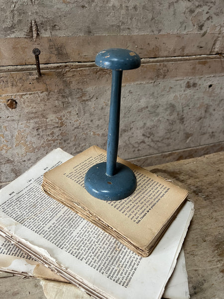 Blue vintage Hat Stand