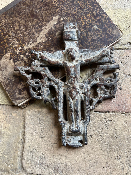 Antique Worn Cross