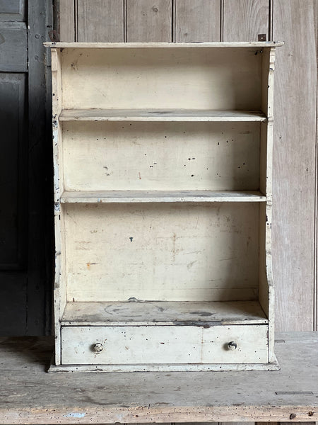 French Chippy Paint Small Shelving Unit