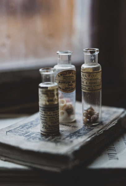 Collection of Vintage Bottles