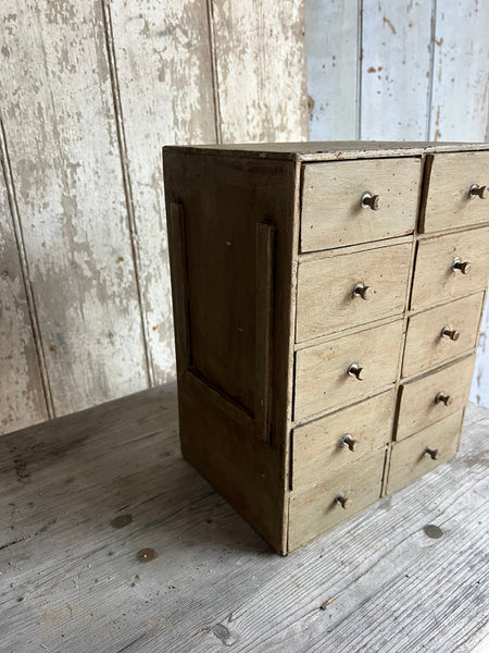Beautiful Chippy Paint French Drawers