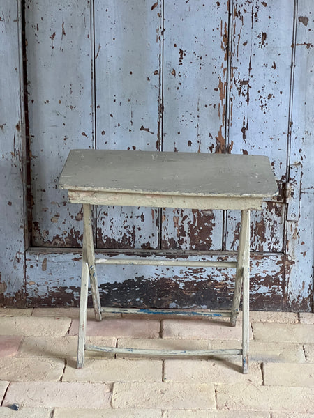 Beautiful Small Chippy Paint French Table