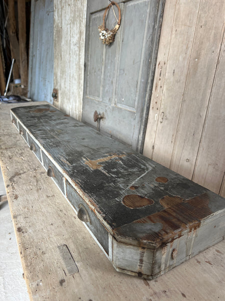 Vintage French Bank of Drawers