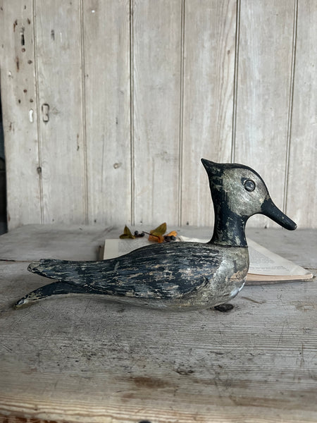 Vintage French Decoy Duck