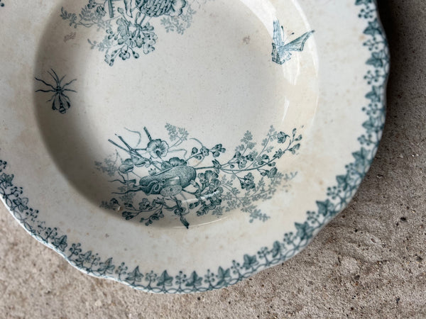 French Transferware Dish