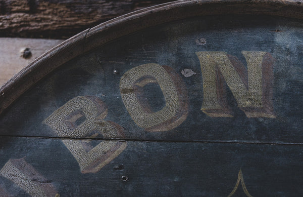 Antique French Epicerie Mercerie Sign