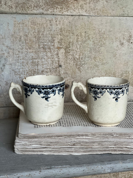 Pair of French Teacups