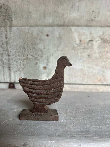 Gorgeous Vintage Chicken Figurine