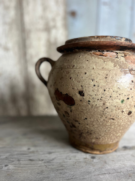 Rustic Handled French Confit Jar