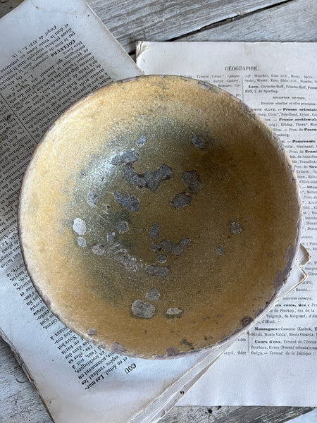 Antique Earthenware Bowl from Provence