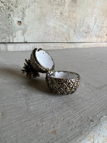 Sweet Vintage Pineapple Trinket Dish