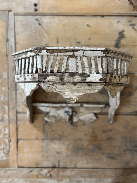 Antique Religious Shelf