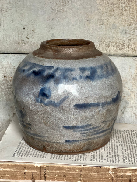 Large Vintage Ginger Jar