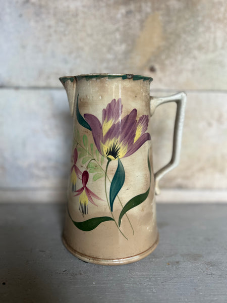 Stunning Large Vintage Crazed Jug